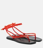 Veronica Beard Carmina thong sandals