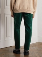 De Bonne Facture - Balloon Cotton-Corduroy Trousers - Green