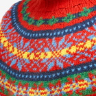 Howlin by Morrison Men's Howlin' Living In The Light Fairisle Knit in Flaming Red