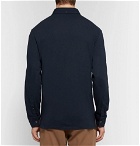 Todd Snyder - Button-Down Collar Slub Cotton-Jersey Polo Shirt - Storm blue