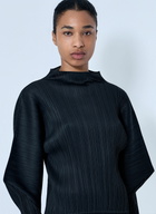 Pleats Please Issey Miyake Pleated Knit Top