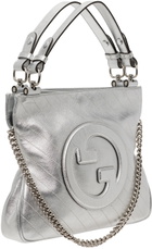 Gucci Silver Small Blondie Tote