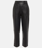 Max Mara - Diomede faux leather cropped pants