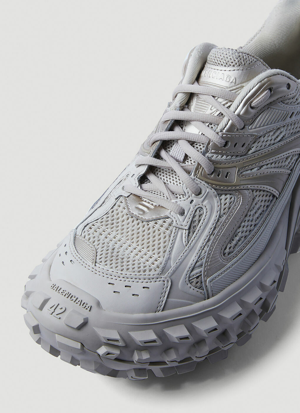 Balenciaga - Defender Sneakers in Grey Balenciaga