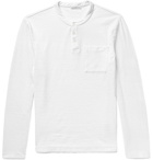 James Perse - Zimbabwe Cotton-Jersey Henley T-Shirt - Men - White