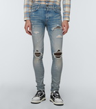 Amiri - MX1 distressed skinny jeans