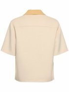 AXEL ARIGATO Holiday Wool Blend Bowling Shirt