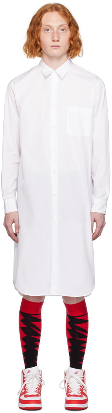 Photo: Comme des Garçons Homme Plus White Pocket Shirt