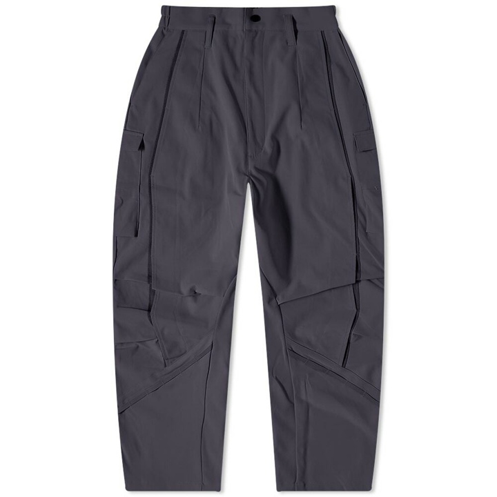 Photo: GOOPiMADE Men's P-5S Synchronize Utility Tapered Pants in Tech Grey