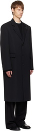 The Row Black Compa Coat