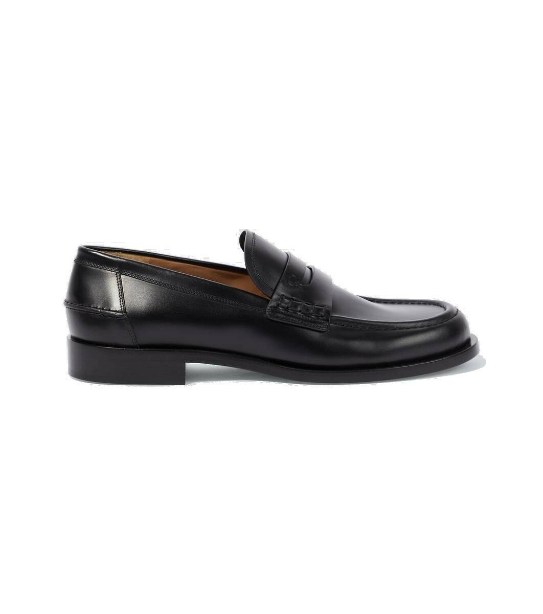 Photo: Gianvito Rossi Michael leather loafers