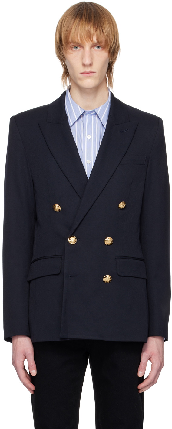 Nili Lotan Navy Phineas Blazer