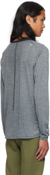 Nike Gray TechKnit Long Sleeve T-Shirt