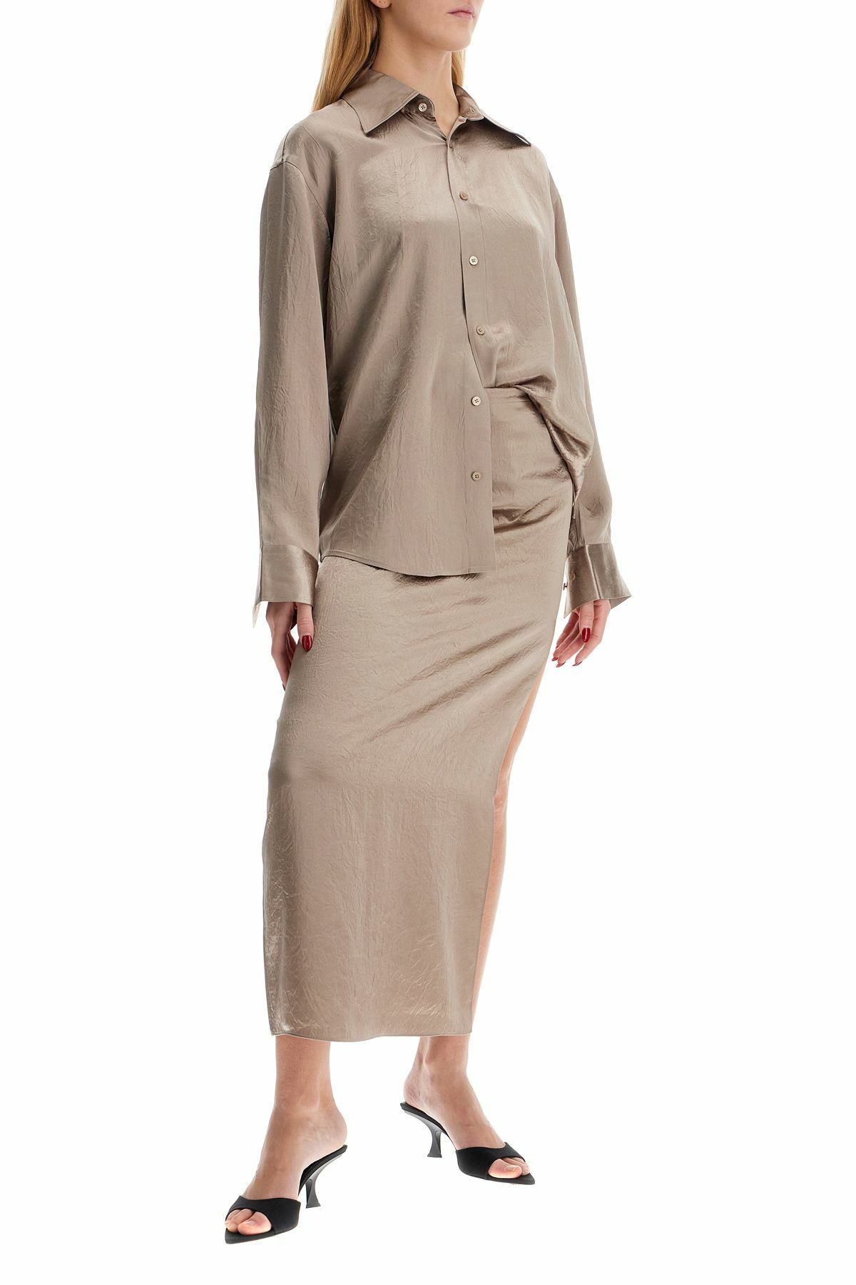 filippa k satin crepe top