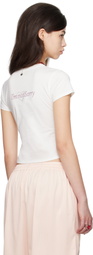I'm Sorry by Petra Collins SSENSE Exclusive White JennyFax Edition 'I May Have Overreacted' T-shirt