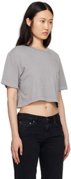 AGOLDE Gray Anya T-Shirt