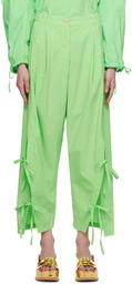 Henrik Vibskov Green Siesta Trousers