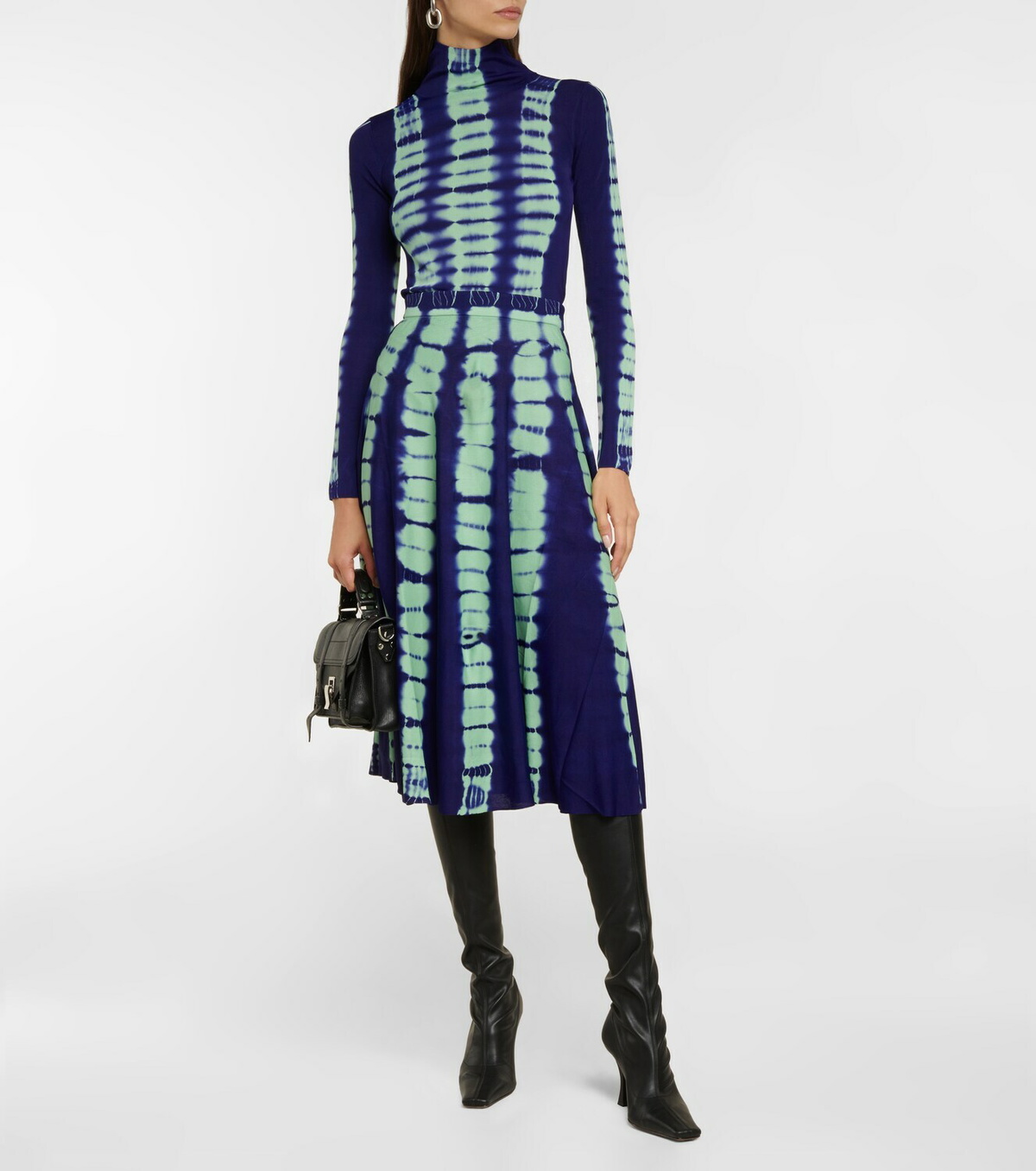 Proenza Schouler - Tie-dye turtleneck top