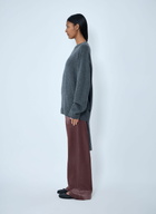 Issey Miyake Oversized Knit Sweater