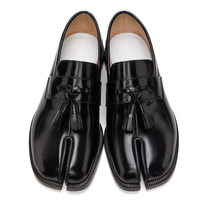 Maison Margiela Black Tabi Loafers