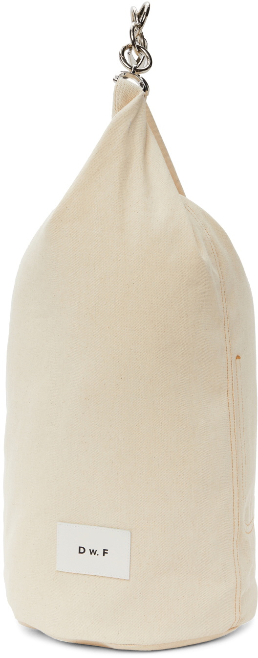 Daniel W. Fletcher Beige Canvas Medium IT Bag
