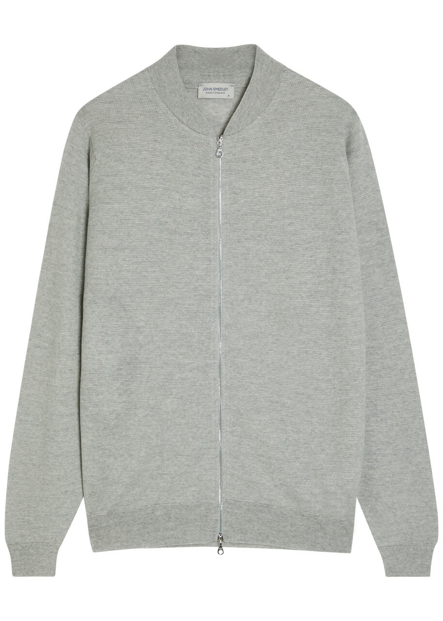 John Smedley - Cullen cashmere and wool cardigan John Smedley