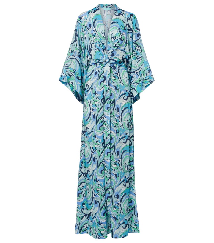 Photo: Melissa Odabash Eloise printed maxi dress