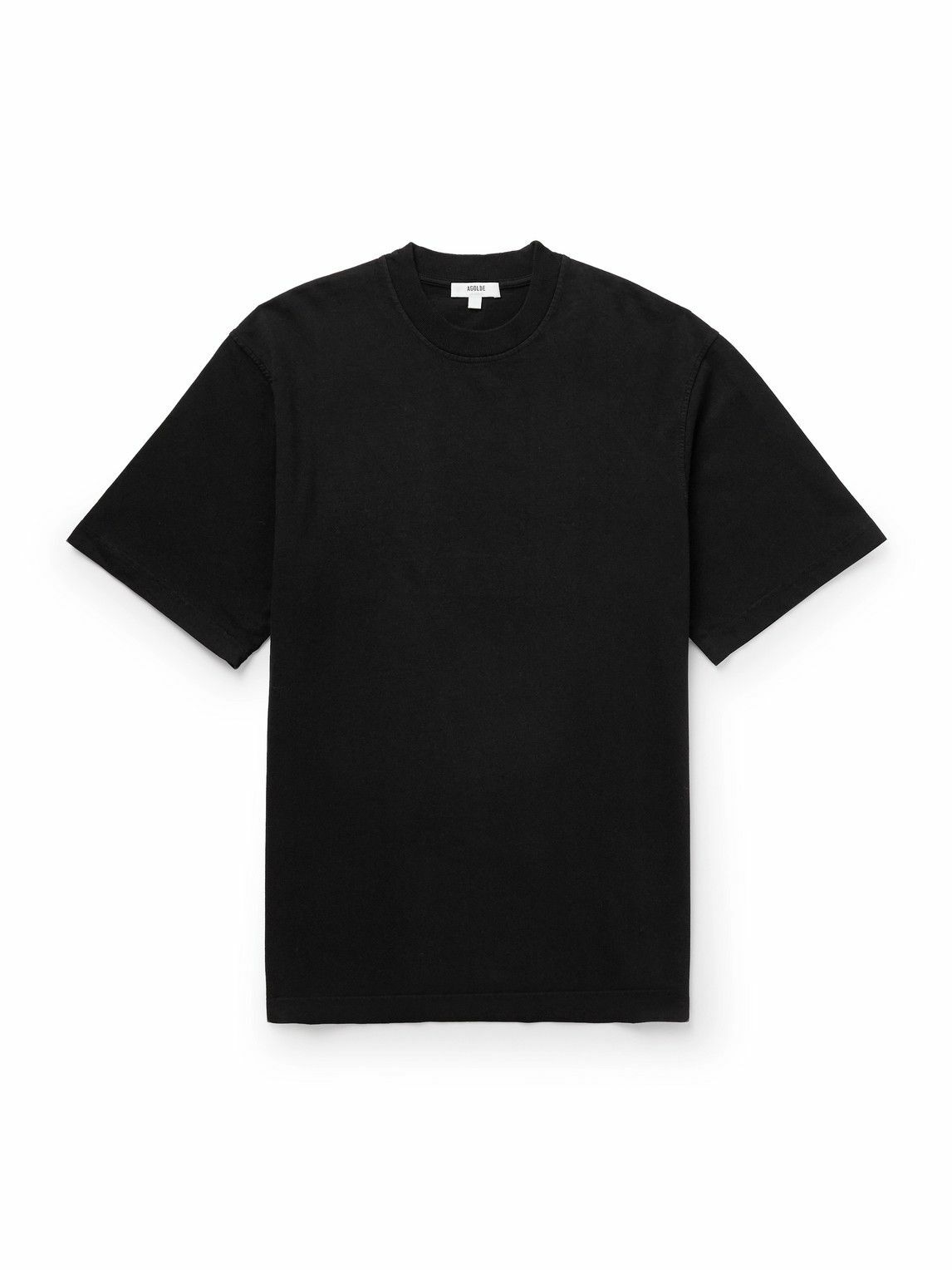 AGOLDE - Asha Cotton-Jersey T-Shirt - Black