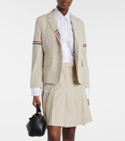 Thom Browne 4-Bar cotton jacket