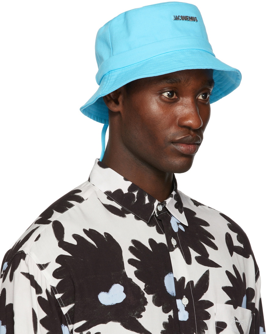JACQUEMUS Blue La Montagne 'Le Bob Gadjo' Hat Jacquemus