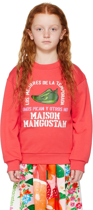 Photo: Maison Mangostan Kids Red Peppers Sweatshirt