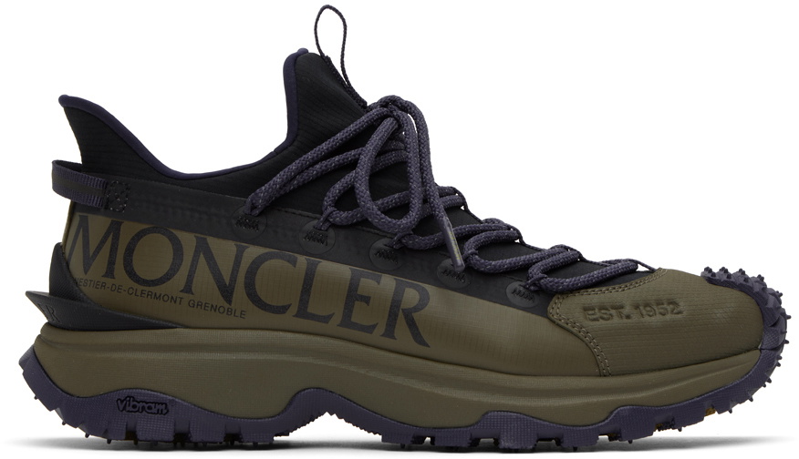 Moncler Khaki Trailgrip Lite 2 Sneakers Moncler