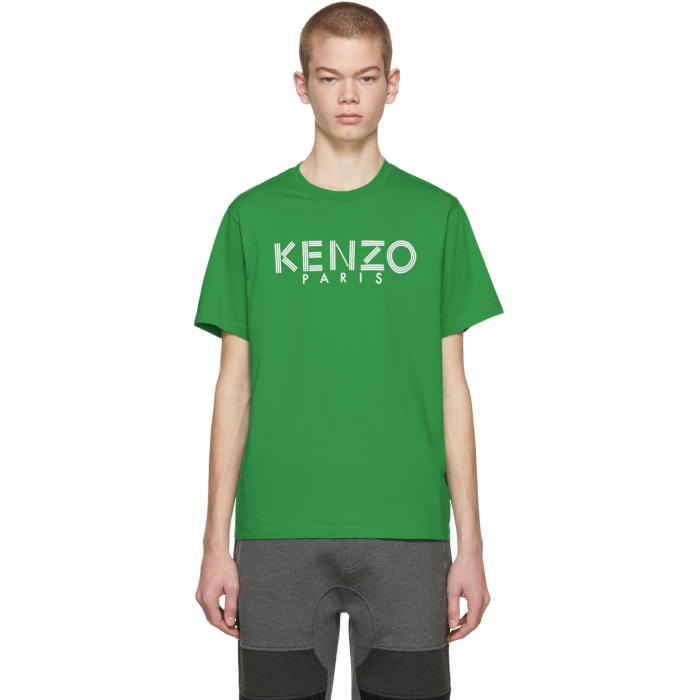 Photo: Kenzo Green Logo T-Shirt