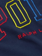 Polo Ralph Lauren - Logo-Embroidered Cotton-Jersey T-Shirt - Blue