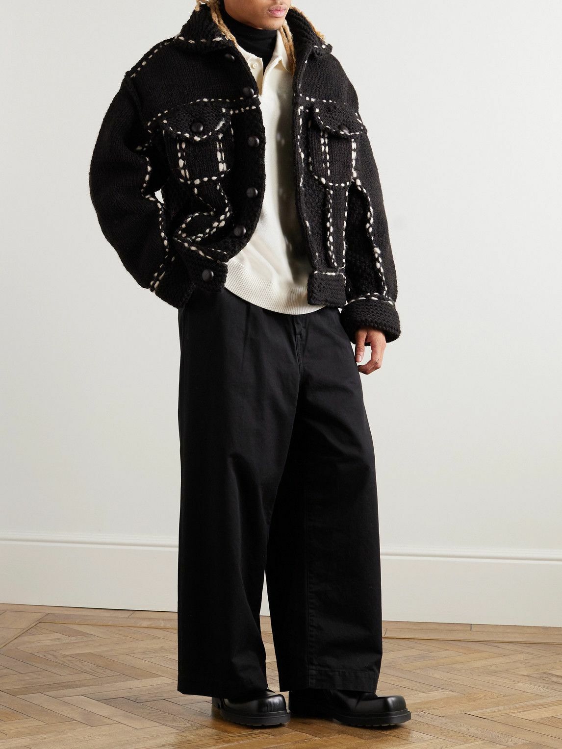 KAPITAL - Embroidered Wool Jacket KAPITAL