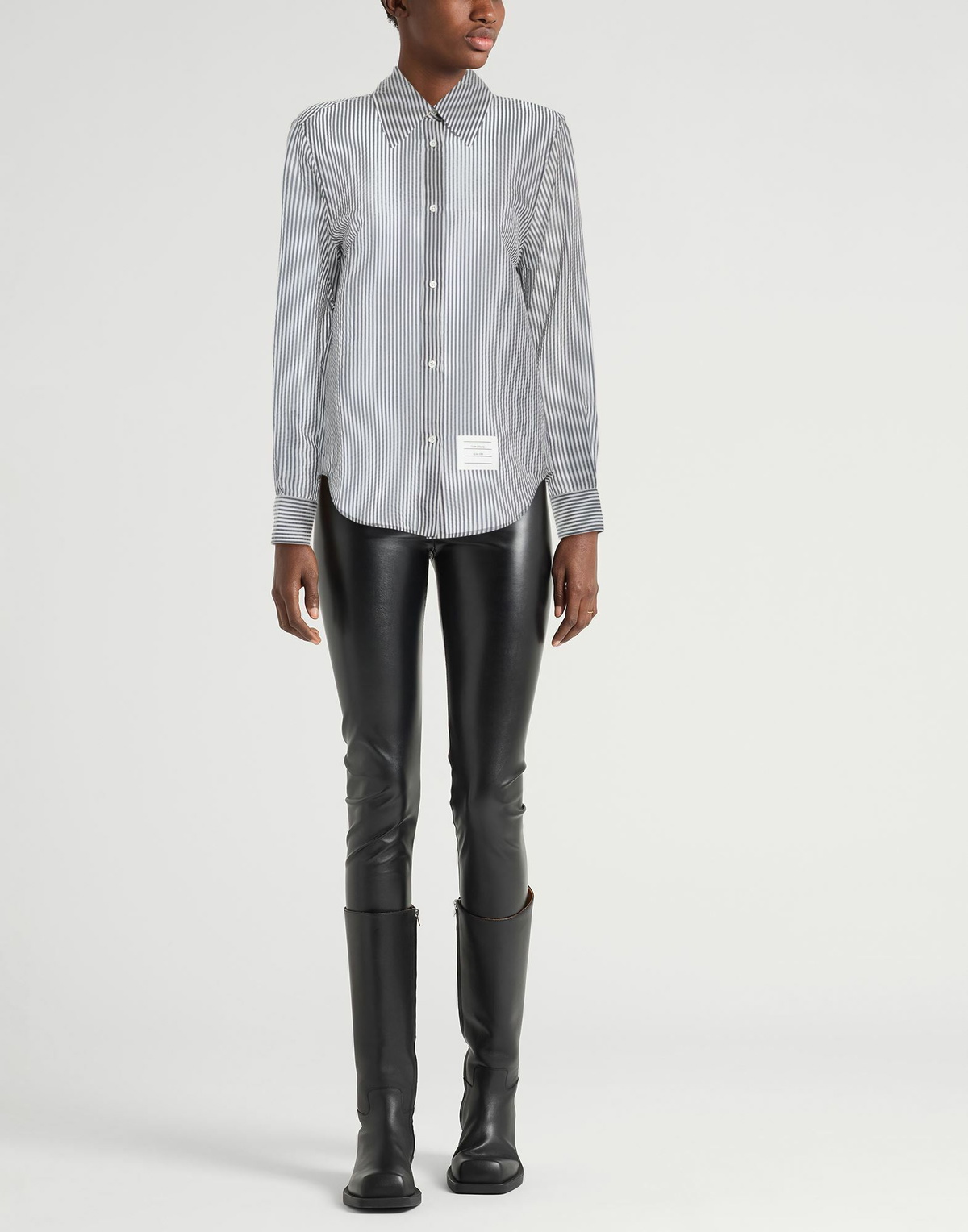 Thom Browne Womens Shirt Midnight in Blue