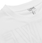 Loewe - Slim-Fit Printed Cotton-Jersey T-Shirt - Men - White