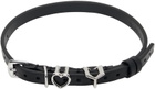 Y/Project Black Y Heart Belt Choker