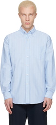 Noah Blue Lightweight Oxford Shirt