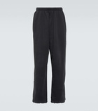 Balenciaga Baggy cotton fleece sweatpants