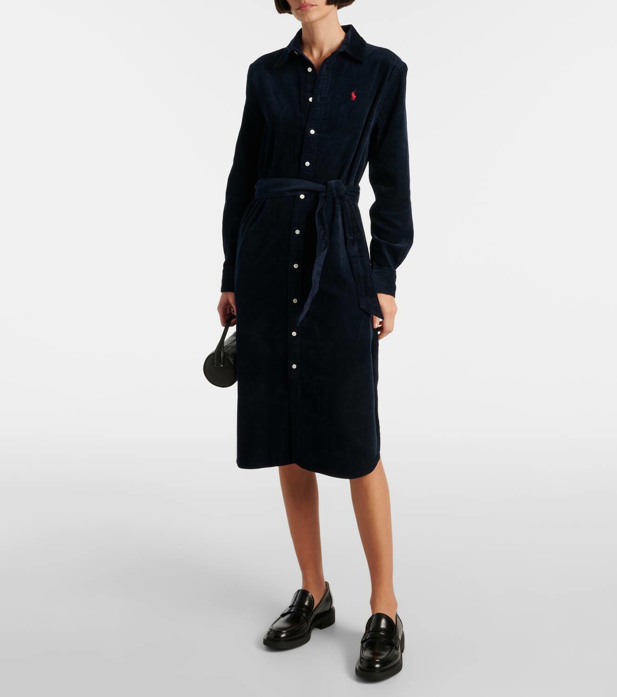 Polo Ralph Lauren Cotton corduroy shirt dress Polo Ralph Lauren