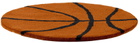 Rashelle SSENSE Exclusive Orange Basketball Rug