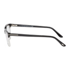 Tom Ford Black and Silver TF-5504 Glasses