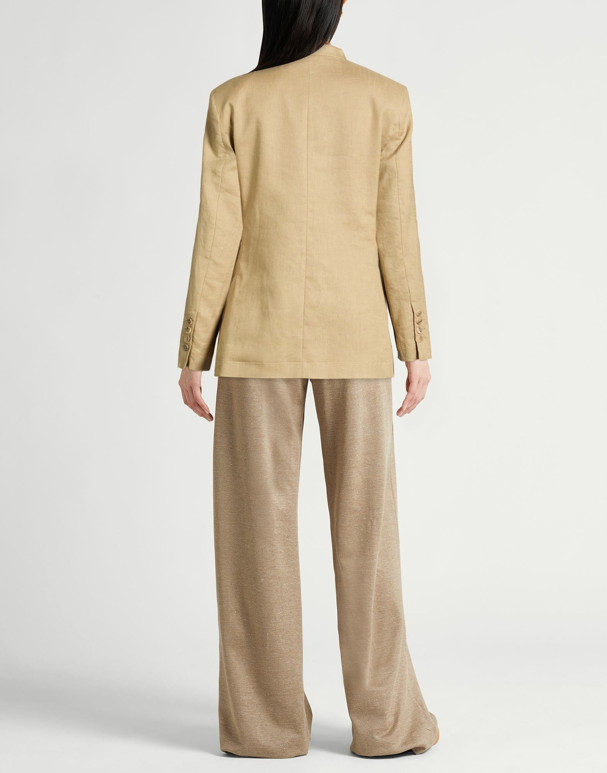 Semicouture Womens Jacket Khaki