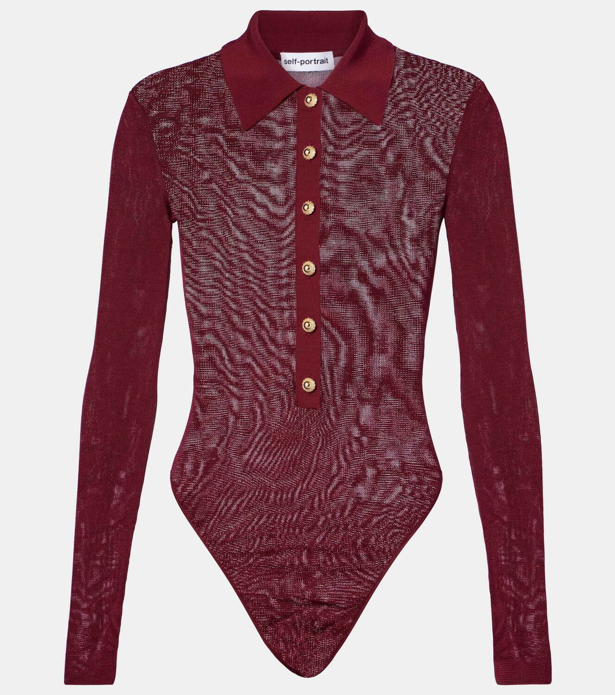 Self-Portrait Knitted bodysuit