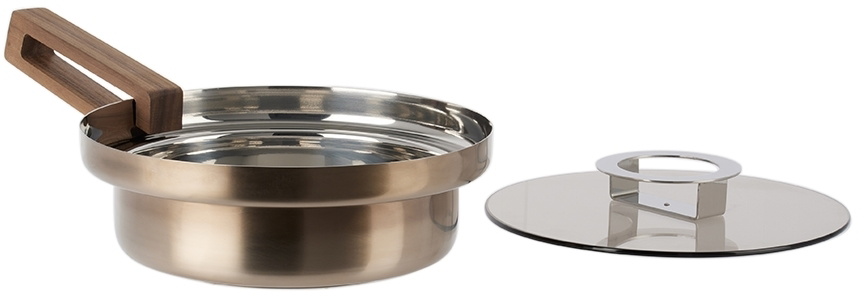 knIndustrie Silver Foodwear Casserole Pot