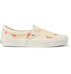 Vans - OG Classic LX Logo-Print Canvas Slip-On Sneakers - Cream