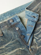 Acne Studios - Washed Whiskered Straight-Leg Jeans - Blue