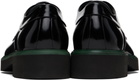 Ferragamo Black Ornament Derbys