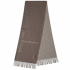 Acne Studios Men's Vasto New Scarf in Taupe Grey